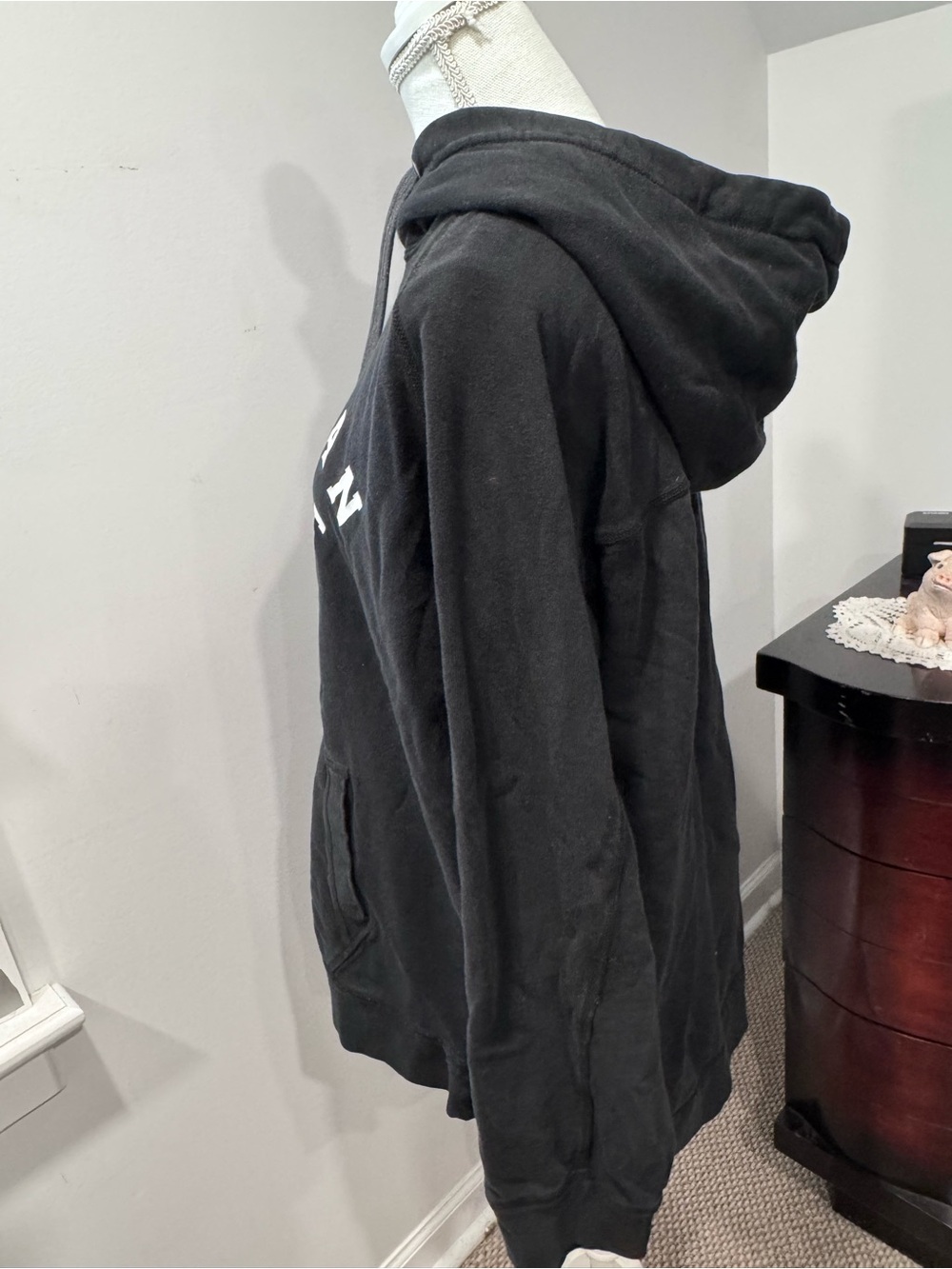 American Eagle Outfitters USA Black Hoodie Sweater - Picture 5 of 6